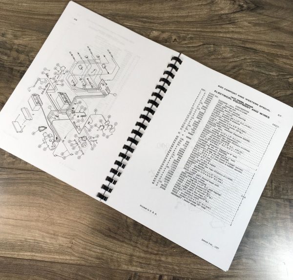 Case 930 931 932 Comfort King Tractor Parts Operator Manual Set SN 8229002-After - Image 9