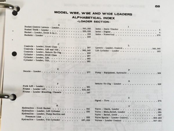 Case W10E Wheel Loader Service Manual Parts Catalog Operators Repair Shop Set - Image 5