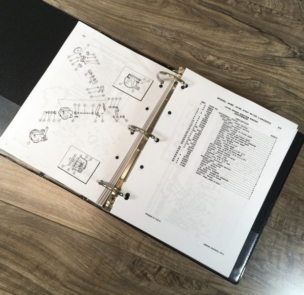 Case W10E Wheel Loader Service Manual Parts Catalog Operators Repair Shop Set - Image 8