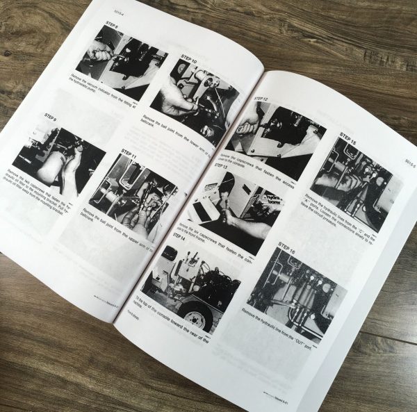Case Maxi-Sneaker Trencher Service Manual Parts Catalog Set Repair Shop Book - Image 7