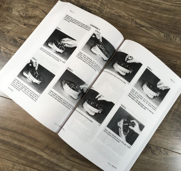 Case Maxi-Sneaker Trencher Service Manual Parts Catalog Set Repair Shop Book - Image 8