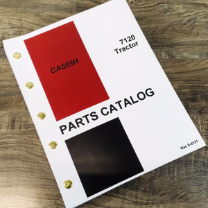 Case IH 7120 Tractor Parts Manual Catalog Book Assembly Schematic Exploded Views