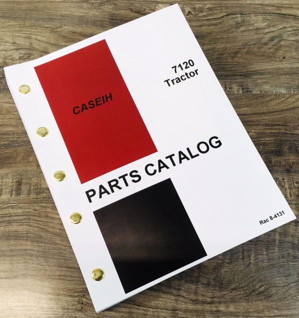 Case IH 7120 Tractor Parts Manual Catalog Book Assembly Schematic Exploded Views
