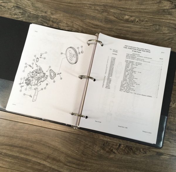 Case 780D Backhoe Loader Tractor Parts Manual Catalog Book Assembly Schematic - Image 6