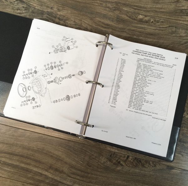 Case 780D Backhoe Loader Tractor Parts Manual Catalog Book Assembly Schematic - Image 8