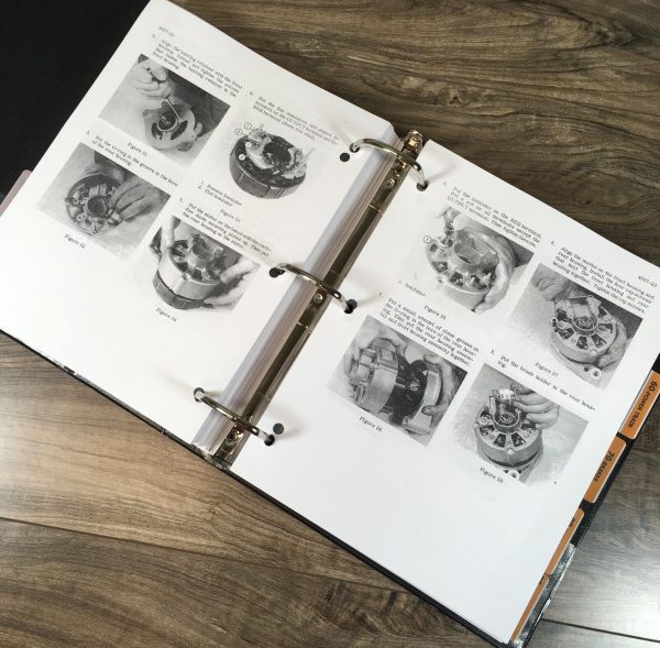 Case 850B Crawler Tractor Service Manual Parts Catalog Repair Shop Book Set - Image 12