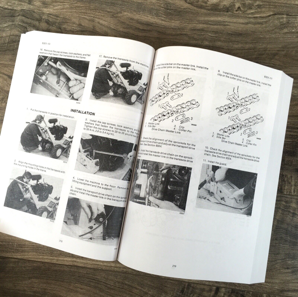 Case TL100 TL200 Trencher Service Manual Repair Shop Technical Book Workshop - Image 7
