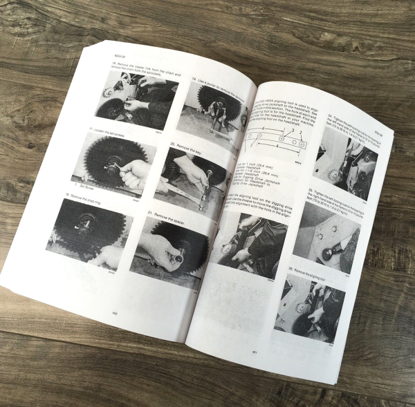 Case TL100 TL200 Trencher Service Manual Repair Shop Technical Book Workshop - Image 8