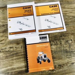 Case David Brown 1410 1412 Tractor Manual Parts Catalog Operators Owners Set