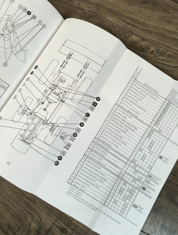 Case W10B Diesel Wheel Loader Parts Catalog Operators Manual Set Owners Book - Image 8