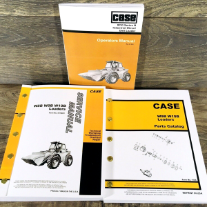 Case W10B Diesel Wheel Loader Service Manual Parts Catalog Operators Repair Shop