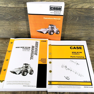 Case W9B Gasoline Wheel Loader Service Manual Parts Catalog Operators Repair Set
