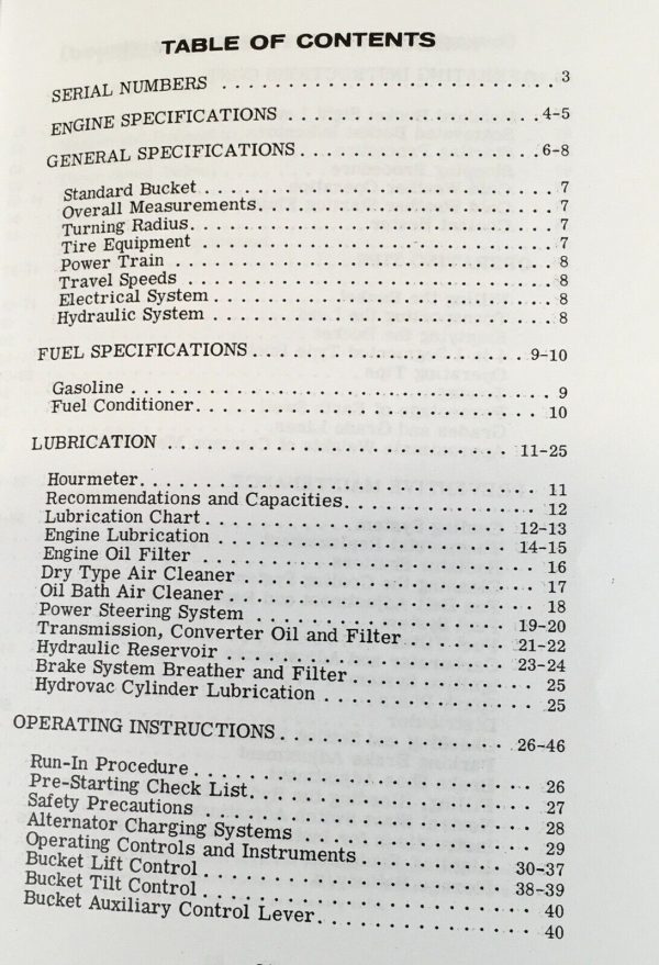 Case W9B Gasoline Wheel Loader Service Manual Parts Catalog Operators Repair Set - Image 2