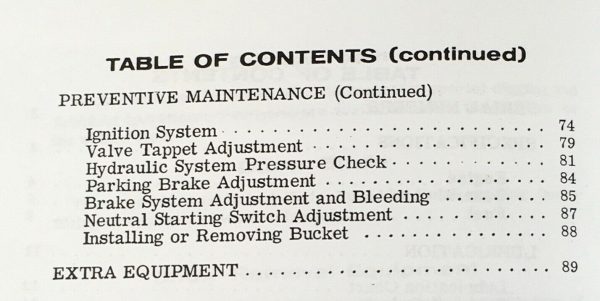 Case W10B Gasoline Wheel Loader Parts Catalog Operators Manual Owners Book Set - Image 3