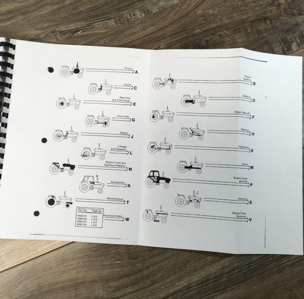 Case David Brown 1190 Tractor Parts Catalog Operators Manual Set Owners Book - Image 2