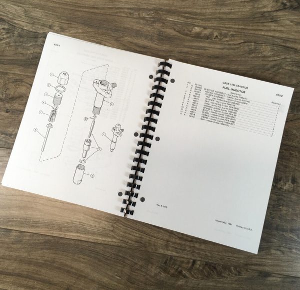 Case David Brown 1190 Tractor Parts Catalog Operators Manual Set Owners Book - Image 9