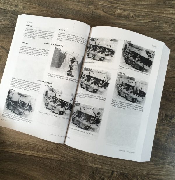 Case David Brown 1290 1390 Tractor Service Manual Parts Catalog Operators Set - Image 10