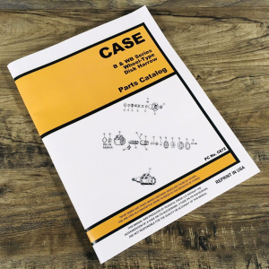 Case B WB Series Disk Harrow Parts Manual Catalog Book Assembly Schematic Views