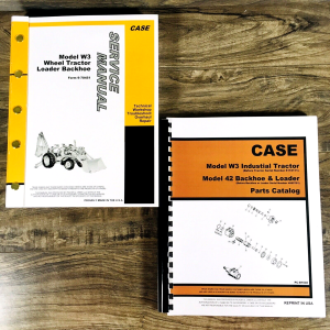 Case W3 420B Wheel Tractor Loader Backhoe Service Repair Manual Parts Catalog