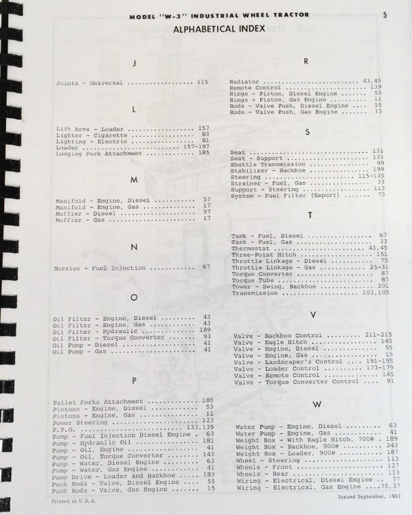 Case W3 420B Wheel Tractor Loader Backhoe Service Repair Manual Parts Catalog - Image 4