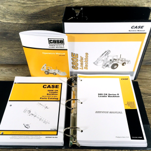 Case 680E CK Backhoe Loader Service Manual Parts Operators Set 9114101-After