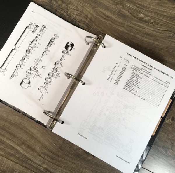 Case 680E CK Backhoe Loader Service Manual Parts Operators Set 9114101-After - Image 9