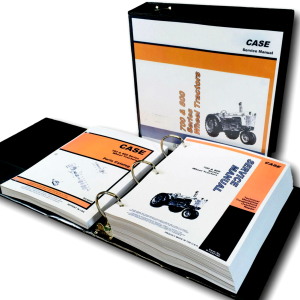 Case 700B 701B 702B Wheel Tractor Service Manual Parts Catalog Repair Shop Set