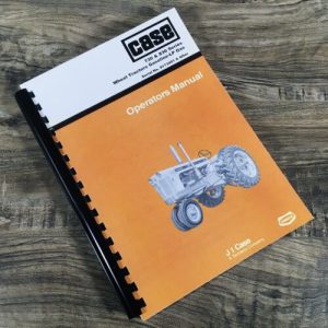Case 730 830 Series Gas + LP Wheel Tractor Operators Manual Owners 8173401-After
