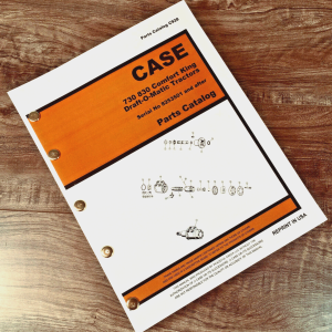 Case 731 741 831 841 GP Draft-O-Matic Tractor Parts Manual SN 8253501- After