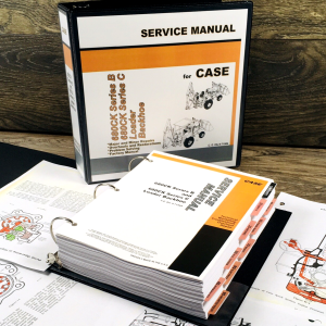 CASE 680B 680C Loader Backhoe Service Manual Repair Shop Workshop Tractor TLB