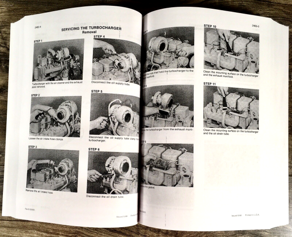 Case 688 Excavator Service Manual Repair Shop Technical Book Pin Before 11601 - Image 6