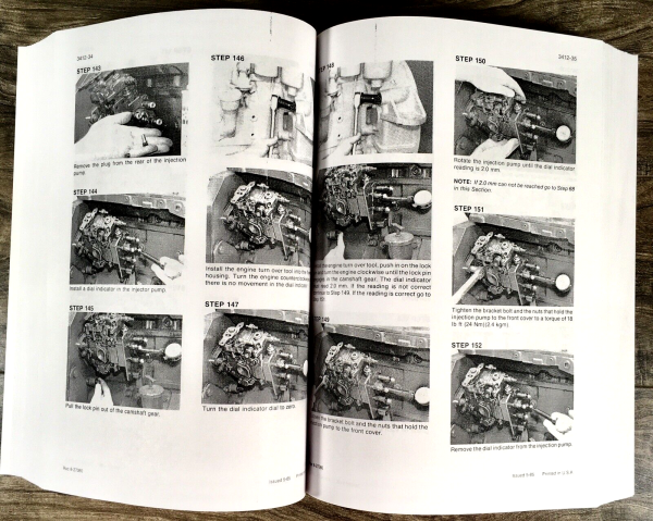Case 688 Excavator Service Manual Repair Shop Technical Book Pin Before 11601 - Image 7