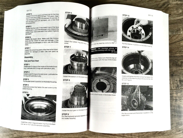 Case 688 Excavator Service Manual Repair Shop Technical Book Pin Before 11601 - Image 10
