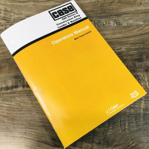 Case 680B Tractor Backhoe Loader Operators Manual Owners Book Maintenance