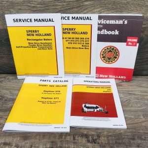 New Holland 270 Hayliner Baler Service Manual Parts Catalog Operators Repair