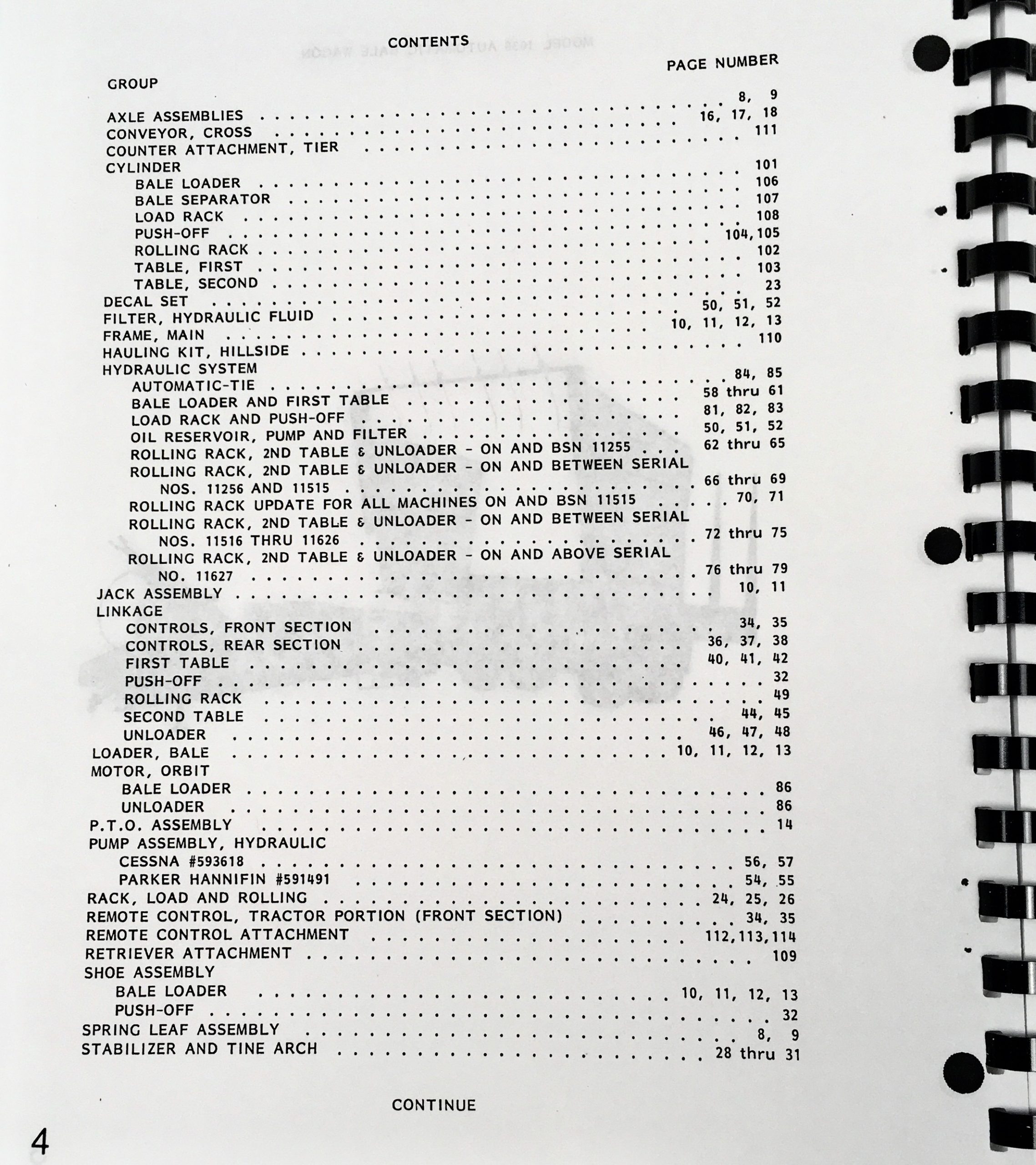 New Holland 1038 Bale Wagon Service Manual Parts Catalog Repair Shop Assembly - Image 4