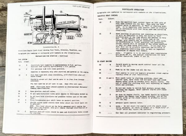Operators Manual for McCormick Deering F-12 Tractor Instruction Book Owners - Image 6