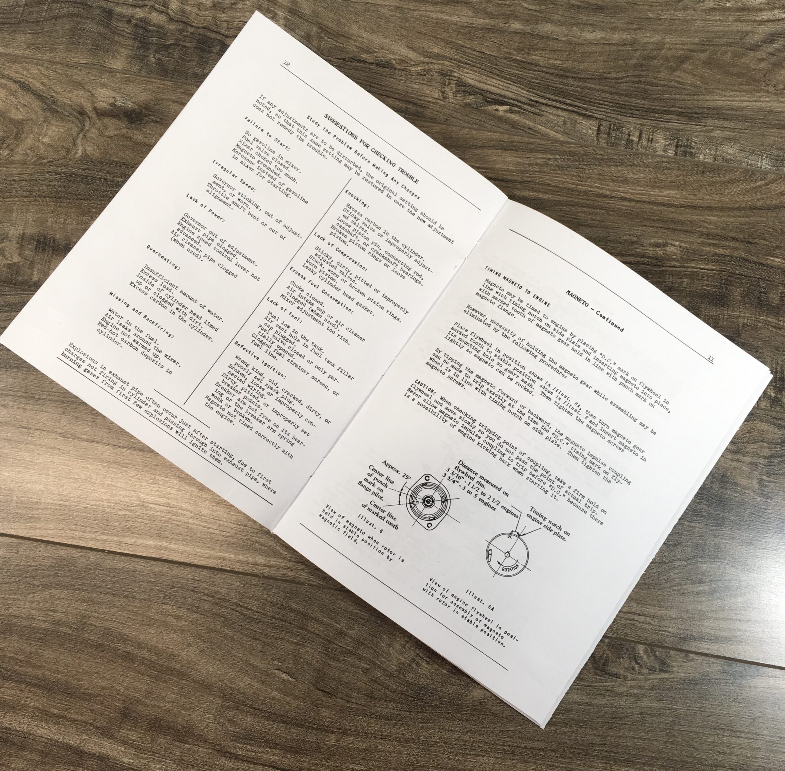 IHC 1/2 2-1/2 3 5 HP IH Model LB Stationary Engine International Owner's Manual - Image 5