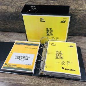 Dresser  TD7G TD8G 100G 125G Crawlers Service Manual Set Shop IH Repair Workshop
