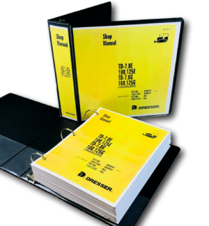 Dresser TD7G TD8G 100G 125G Crawlers Service Manual Shop Repair Technical IH