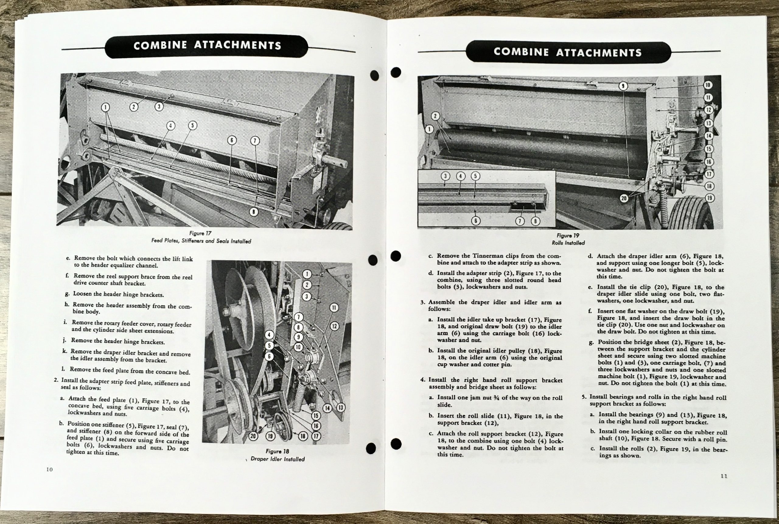 Ford 16-46 16-47 16-48 16-49 16-74 Combine Grain Attachments Operators Manual - Image 5