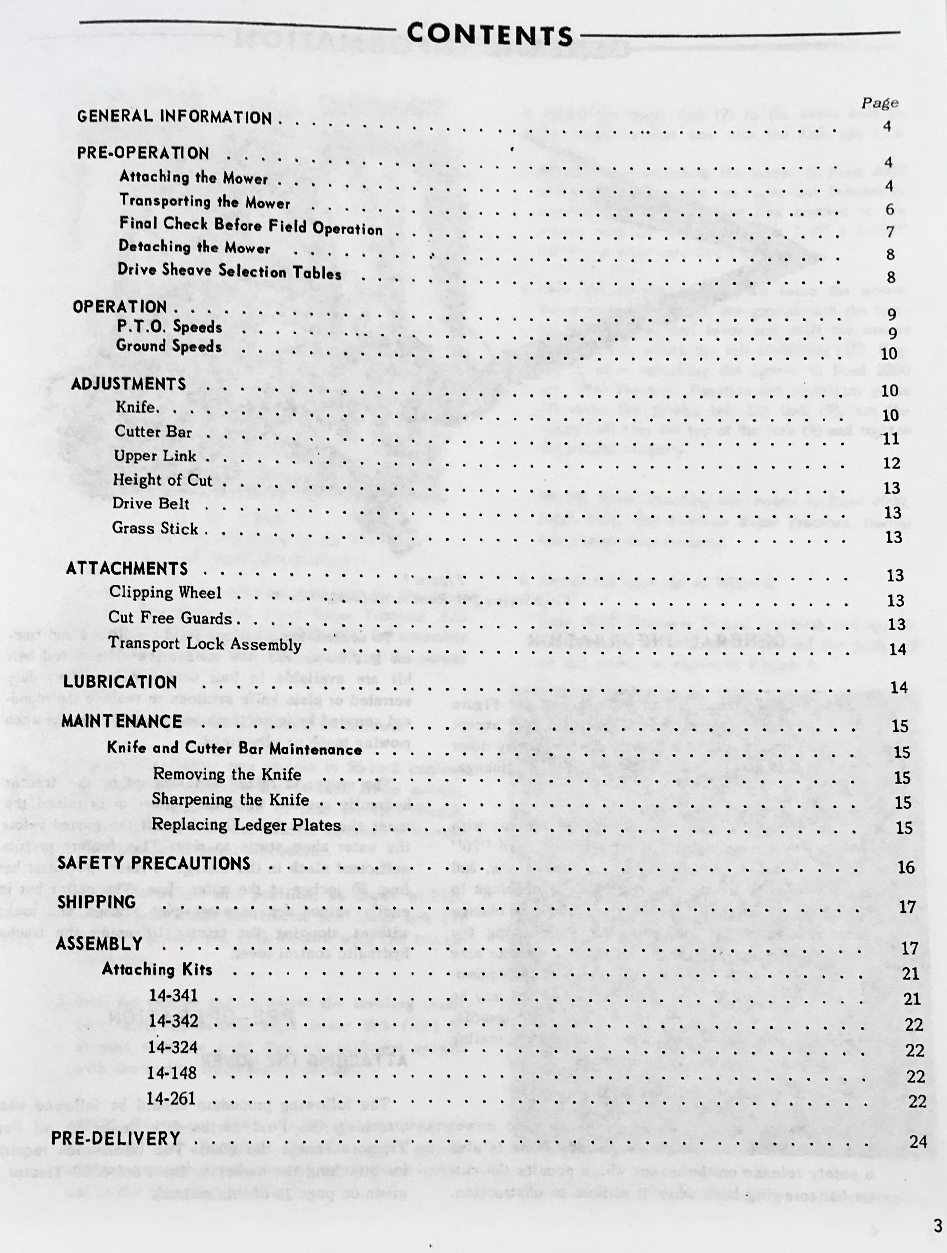 Ford 14-339 14-340 Attached Mower Operators Parts Manual Set Bar Sickle - Image 9
