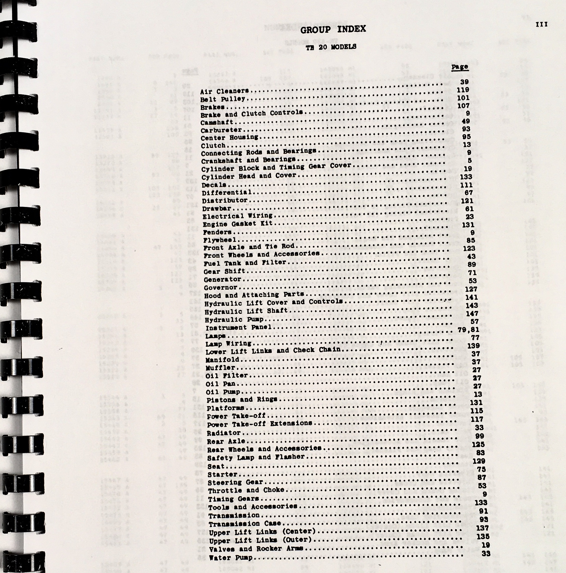 Ferguson TO-20 TE-20 Tractor Service Workshop Manual Parts Operators Shop Set - Image 3