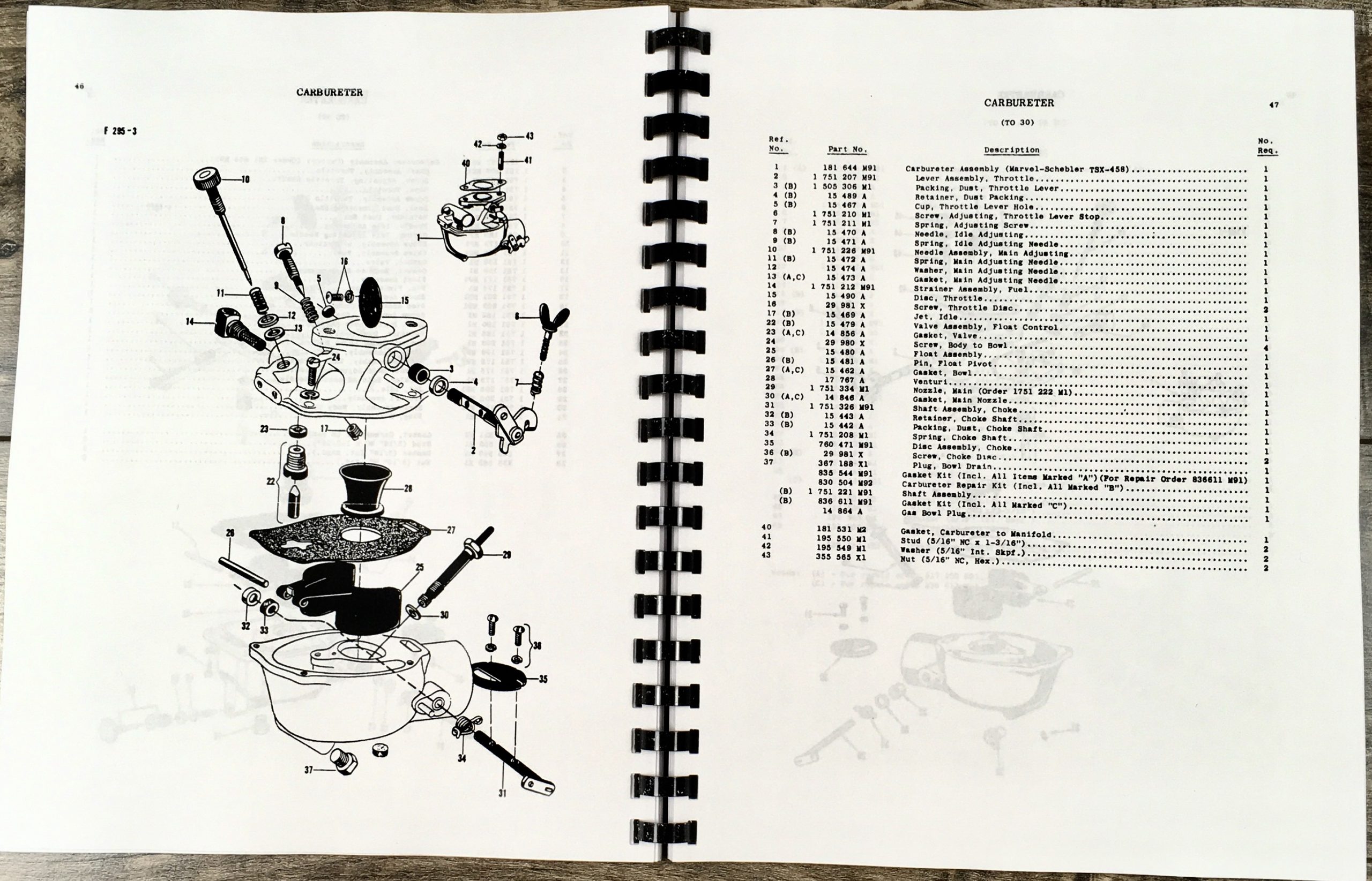 Ferguson TO-20 TE-20 Tractor Service Workshop Manual Parts Operators Shop Set - Image 7