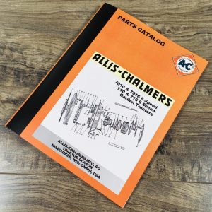 Allis Chalmers 710 716 6 Speed Lawn Garden Tractor Parts Manual Catalog Book