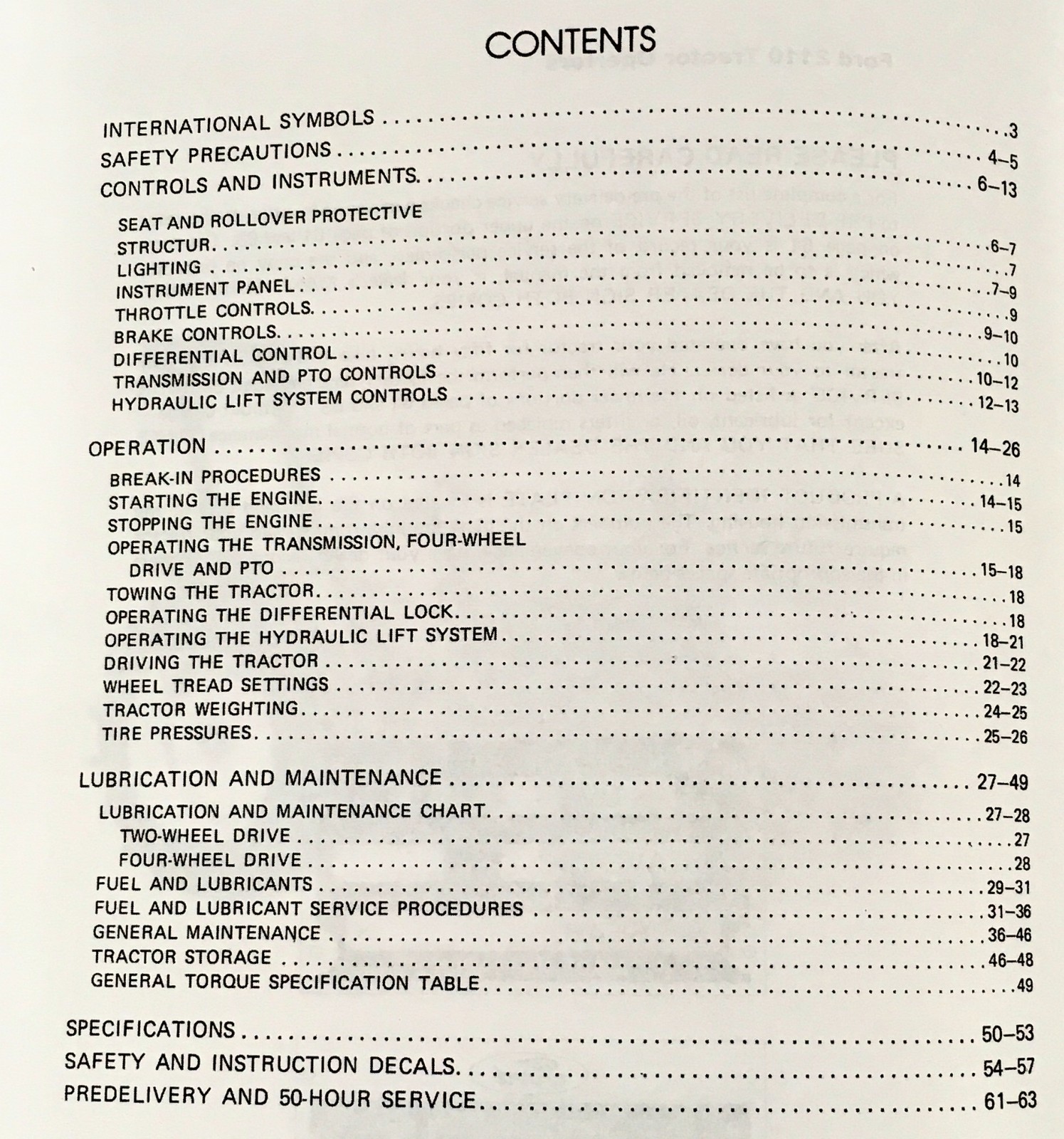 Ford 2110 Compact Tractor Service Manual Parts Operators Repair Shop Owners Set - Image 3