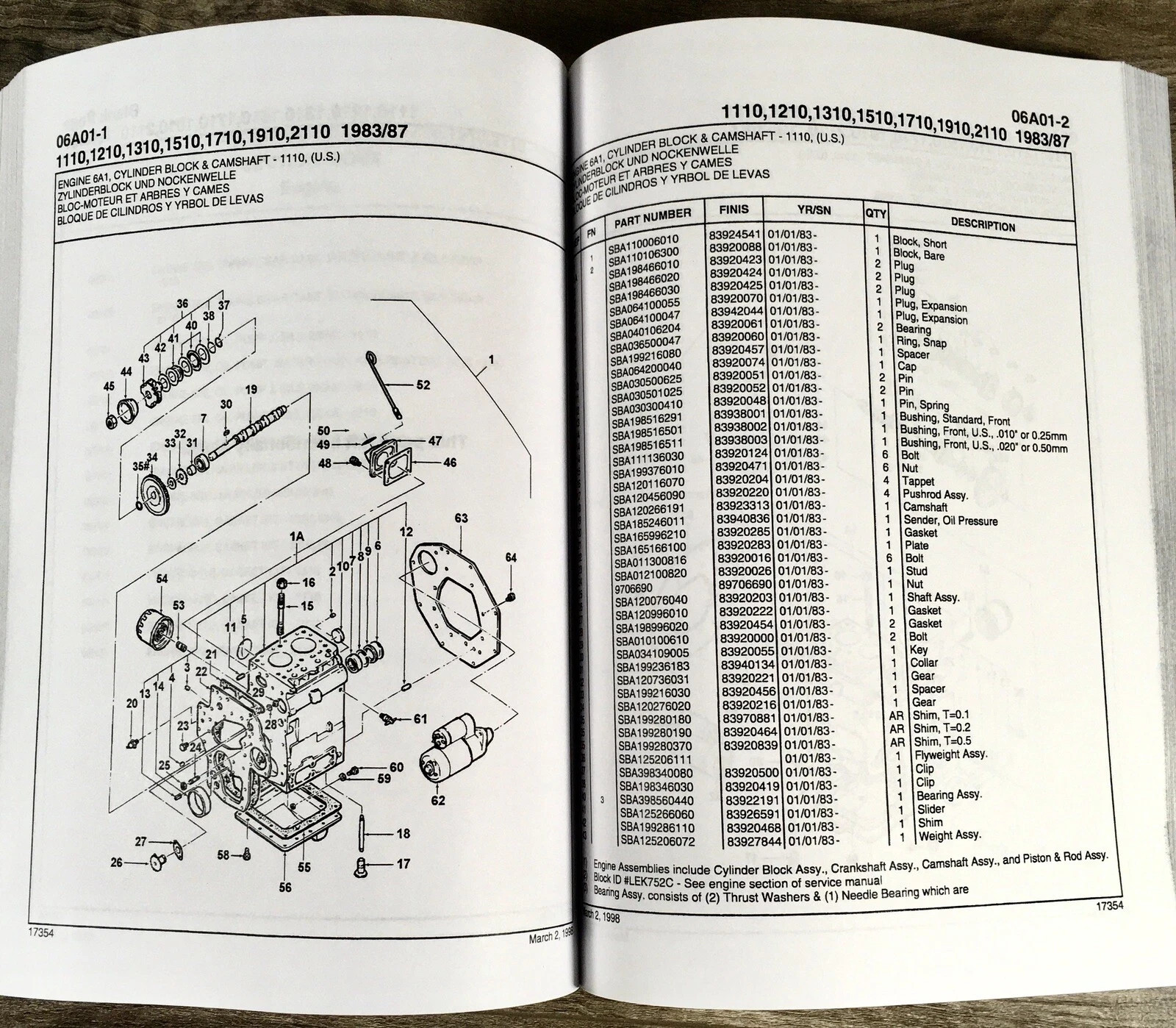 Ford 2110 Compact Tractor Service Manual Parts Operators Repair Shop Owners Set - Image 11