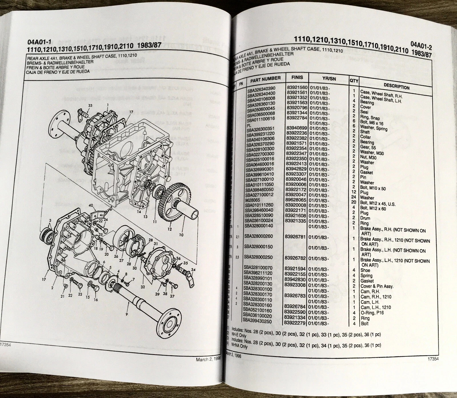 Ford 2110 Compact Tractor Service Manual Parts Operators Repair Shop Owners Set - Image 17