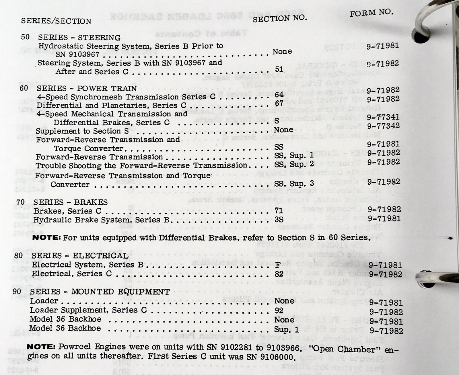 CASE 680C Loader Backhoe Service Manual Repair Shop Workshop SN Below 9111008 - Image 4