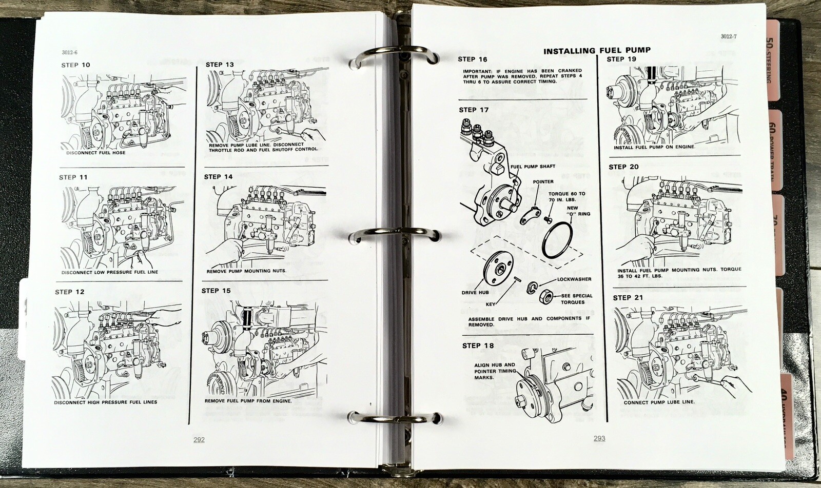 CASE 680C Loader Backhoe Service Manual Repair Shop Workshop SN Below 9111008 - Image 11